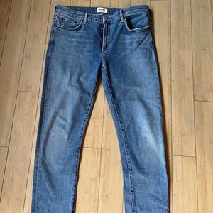 Agolde Blue Skinny Jeans Classic Denim